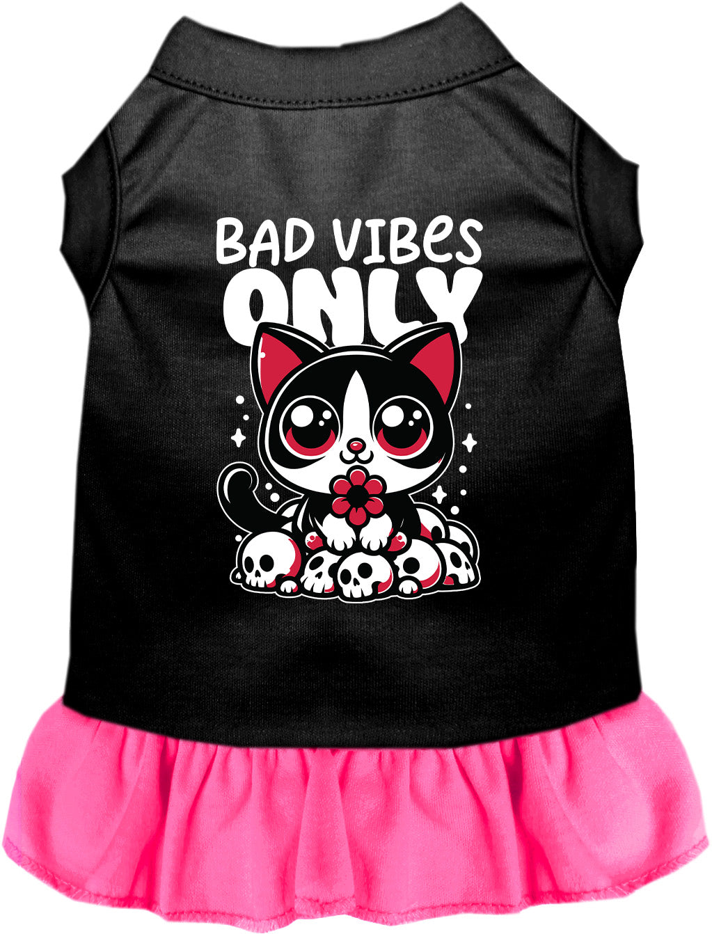 Bad Vibes Only Pet Dress