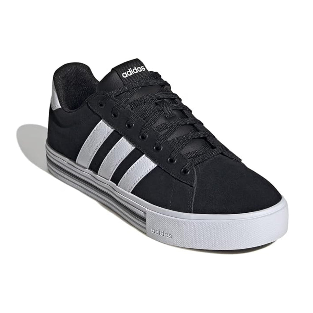 adidas Men's Daily 4.0 Sneaker - Black/White/White