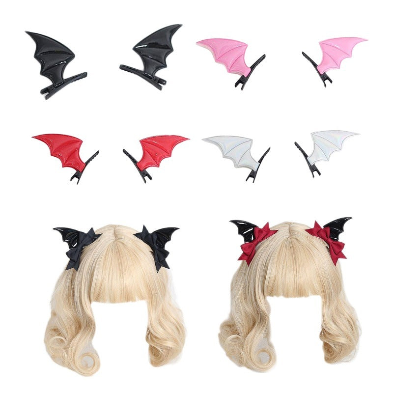 Devilish Charm Hair Clip Set