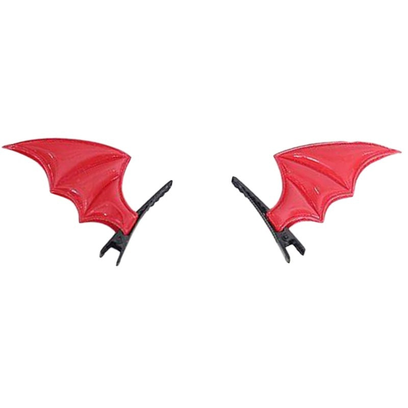 Devilish Charm Hair Clip Set
