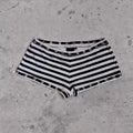 Summer clothing Gothic spicy girl fashion women's Emo metal ring decoration shorts Harajuku sexy ultra short shorts punk Y2k